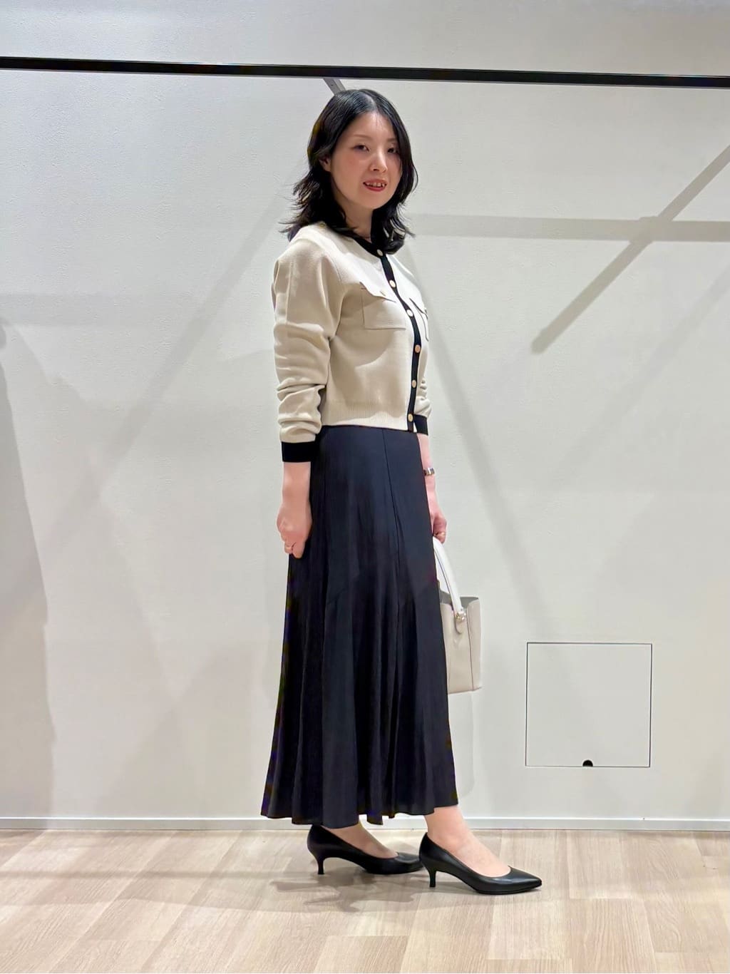 yさんの「UNTITLED｜【洗える/ジャケット風】ミラノリブカーディガン」を使ったコーディネート