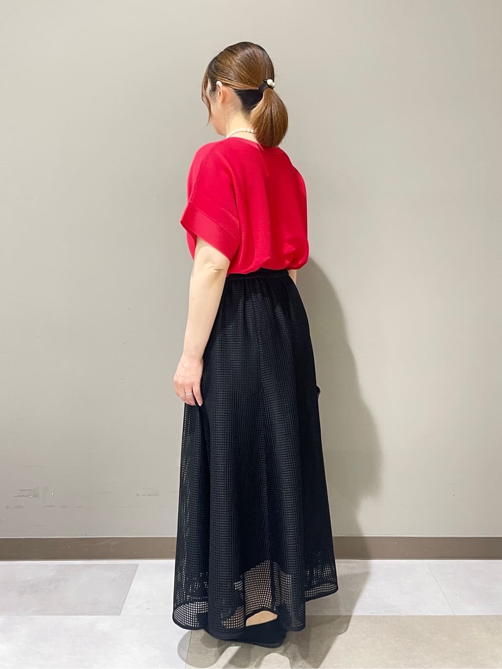 Tomoさんの「UNTITLED｜【定番人気/はっ水/洗える】タスランショートトレンチコート」を使ったコーディネート