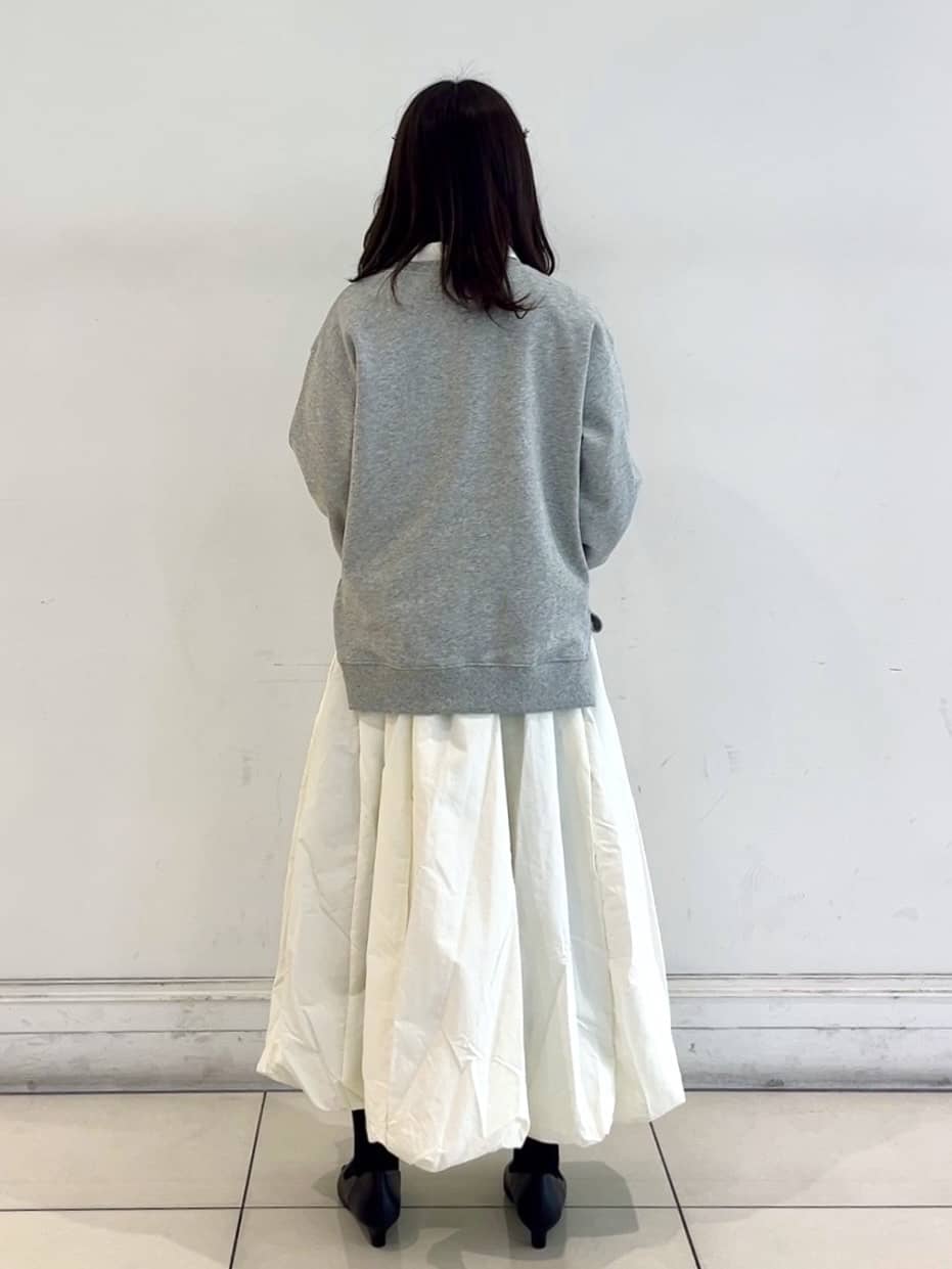 saito.さんの「grove｜刺繍ロゴ裏毛スウェットプルオーバー」を使ったコーディネート