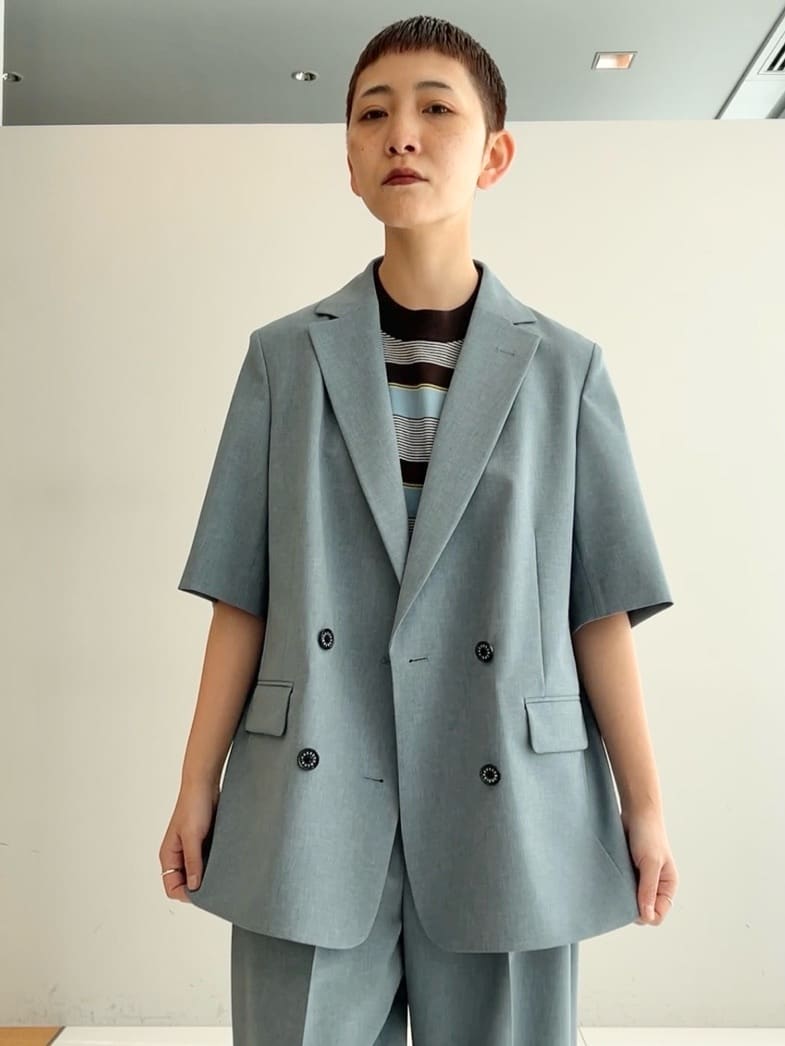 OCHIAIさんの「DRESSTERIOR｜【otonaMUSE5月号掲載/セットアップ可】ウォッシャブルイージーサマージャケット」を使ったコーディネート