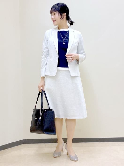 beni_gingerさんの「Reflect｜【アンサンブル可】バイカラーニット」を使ったコーディネート