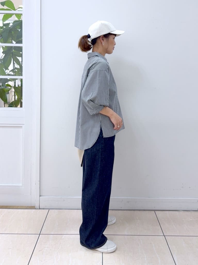 Osawaさんの「Dessin｜【洗える】スキッパーシャツブラウス」を使ったコーディネート