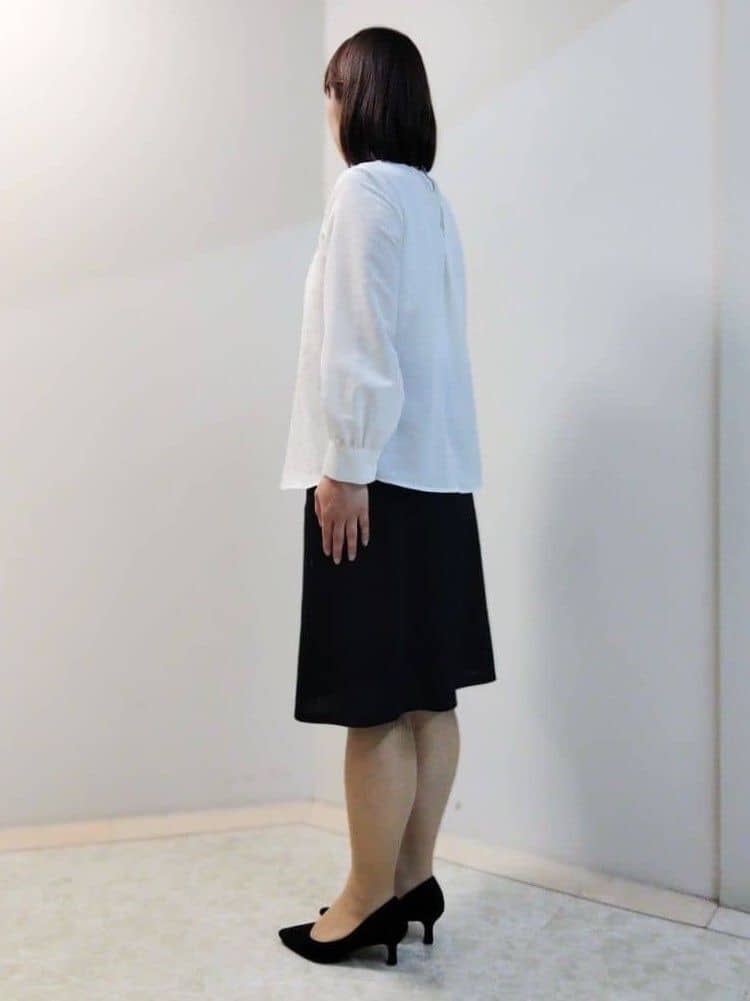 エリさんの「Reflect｜【SS-4Lサイズ／UVカット／接触冷感】匠ジャケット／ベーシックテーラード」を使ったコーディネート