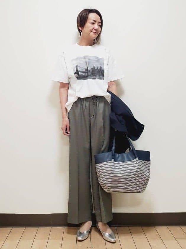yuuさんの「Reflect｜リネンライクシャツブルゾン」を使ったコーディネート
