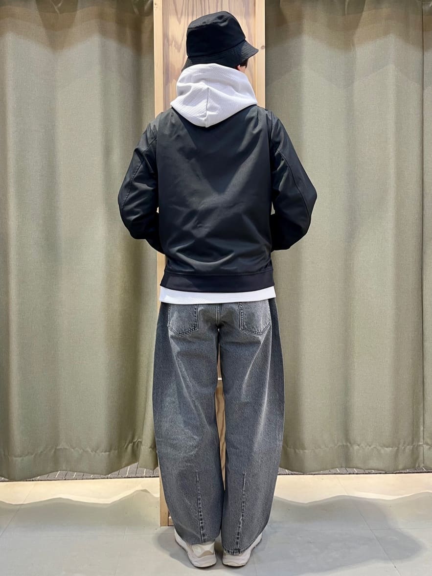 yoshiさんの「THE SHOP TK｜FLEX LINE ストレッチリブブルゾン　ストレッチ/防シワ/マシンウォッシャブル/セットアップ可」を使ったコーディネート