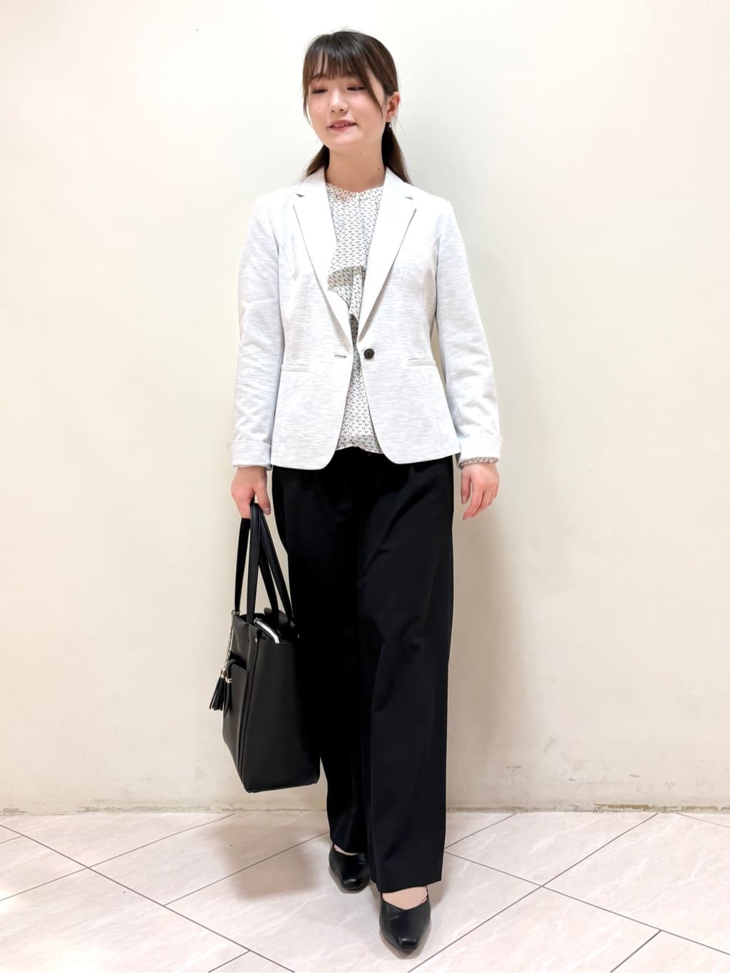 mikiさんの「Reflect｜【SS-4Lサイズ／UVカット／接触冷感】匠ジャケット／ベーシックテーラード」を使ったコーディネート
