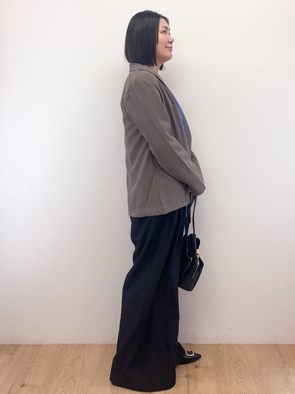 Takeさんの「OPAQUE.CLIP｜シングルテーラードジャケット【洗える／裏地なし】」を使ったコーディネート
