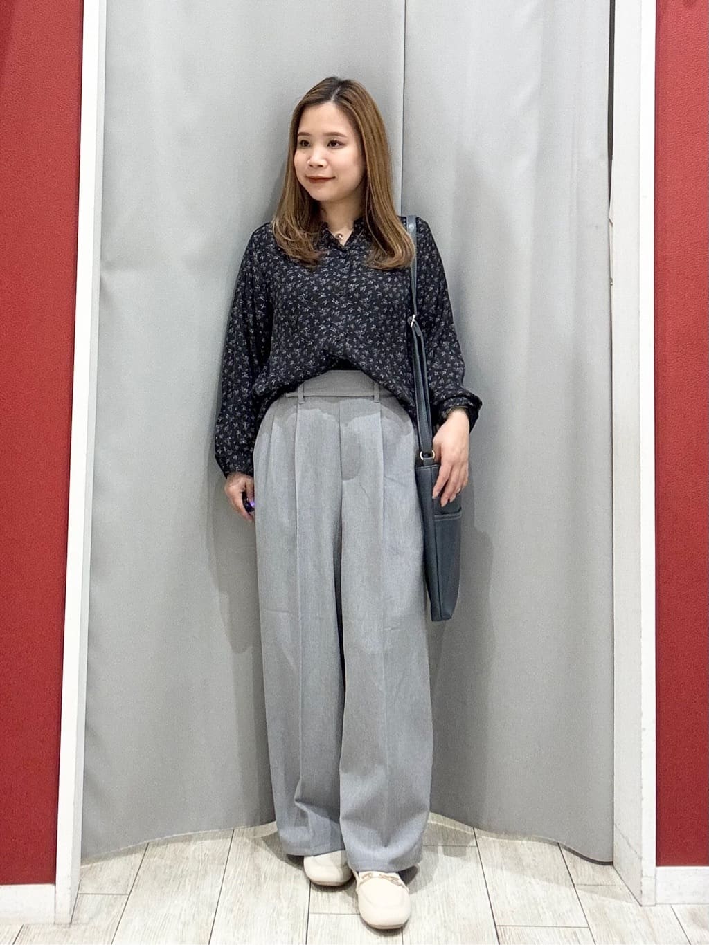 shioさんの「SHOO･LA･RUE｜【洗える】ニットローファー」を使ったコーディネート