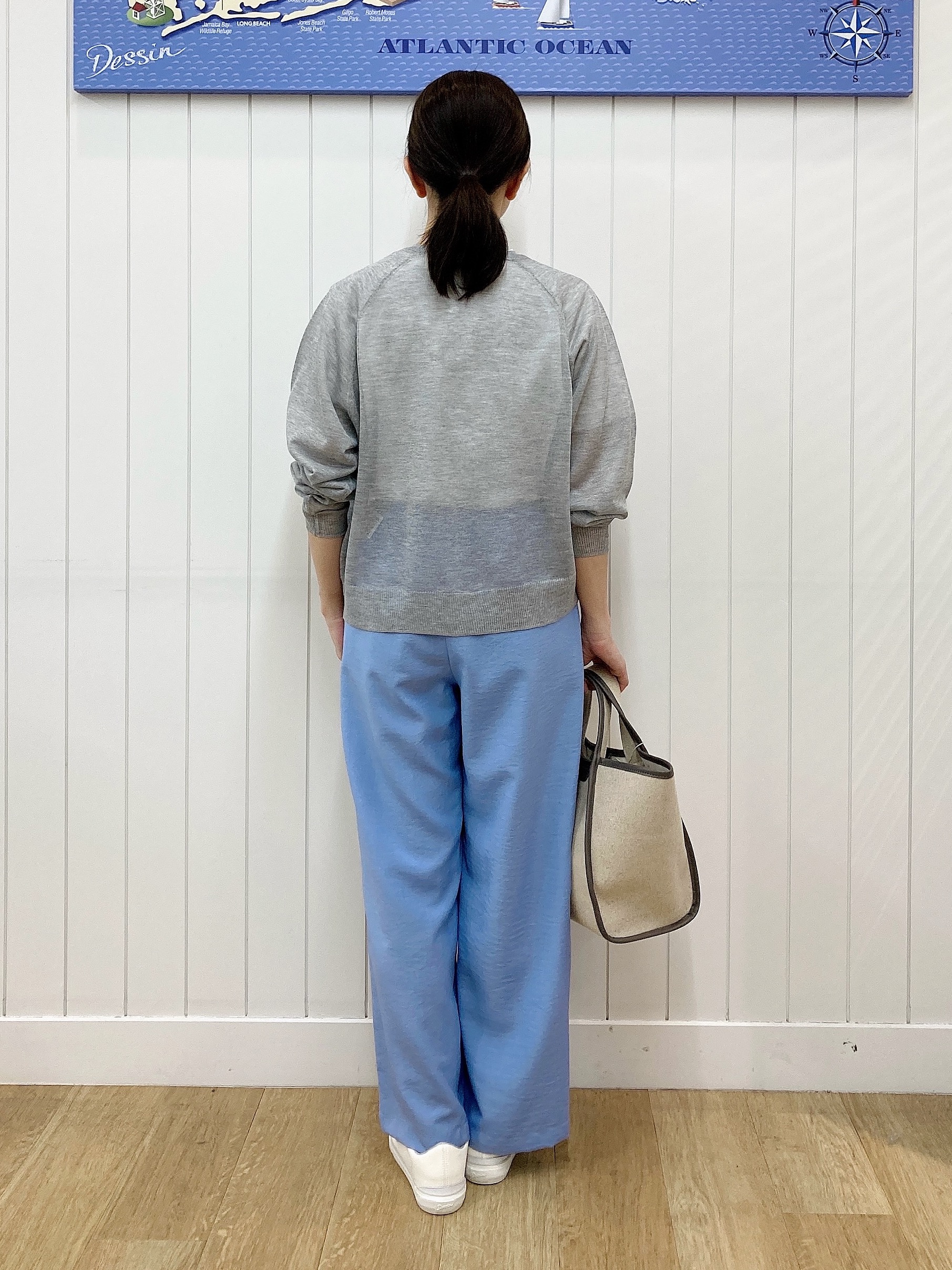 yoshiさんの「Dessin｜お守りカーディガン -ウォッシャブル-」を使ったコーディネート