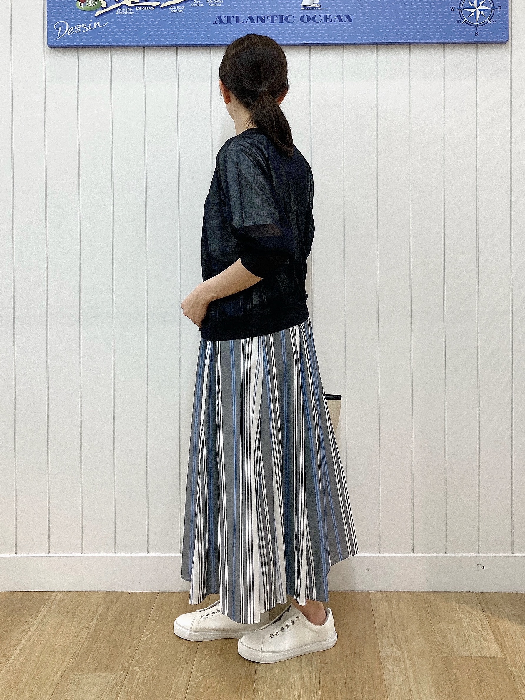yoshiさんの「Dessin｜お守りカーディガン -ウォッシャブル-」を使ったコーディネート
