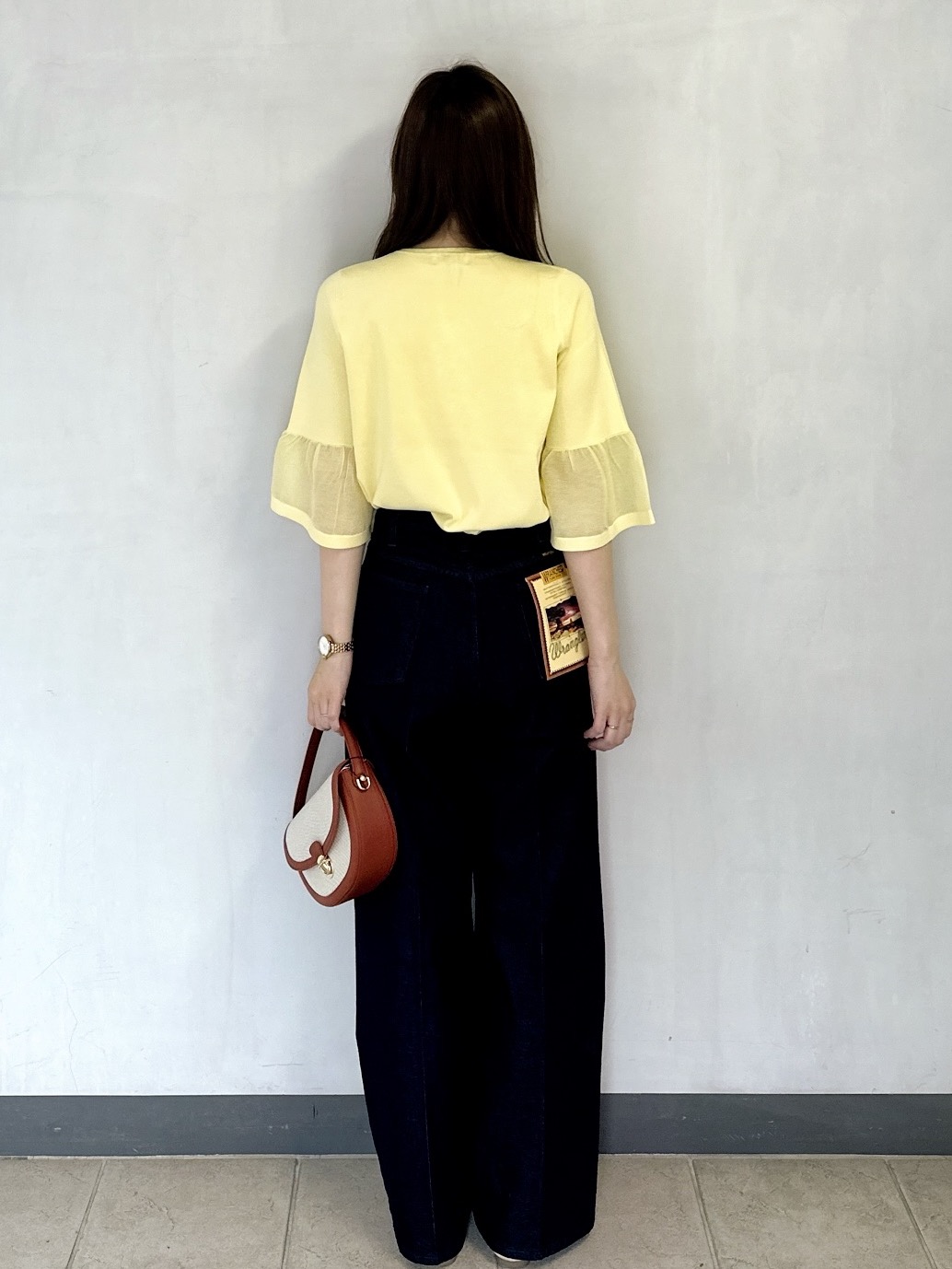 keito.iさんの「OPAQUE.CLIP｜裾レースピンタックショートシャツ【洗濯機OK】」を使ったコーディネート