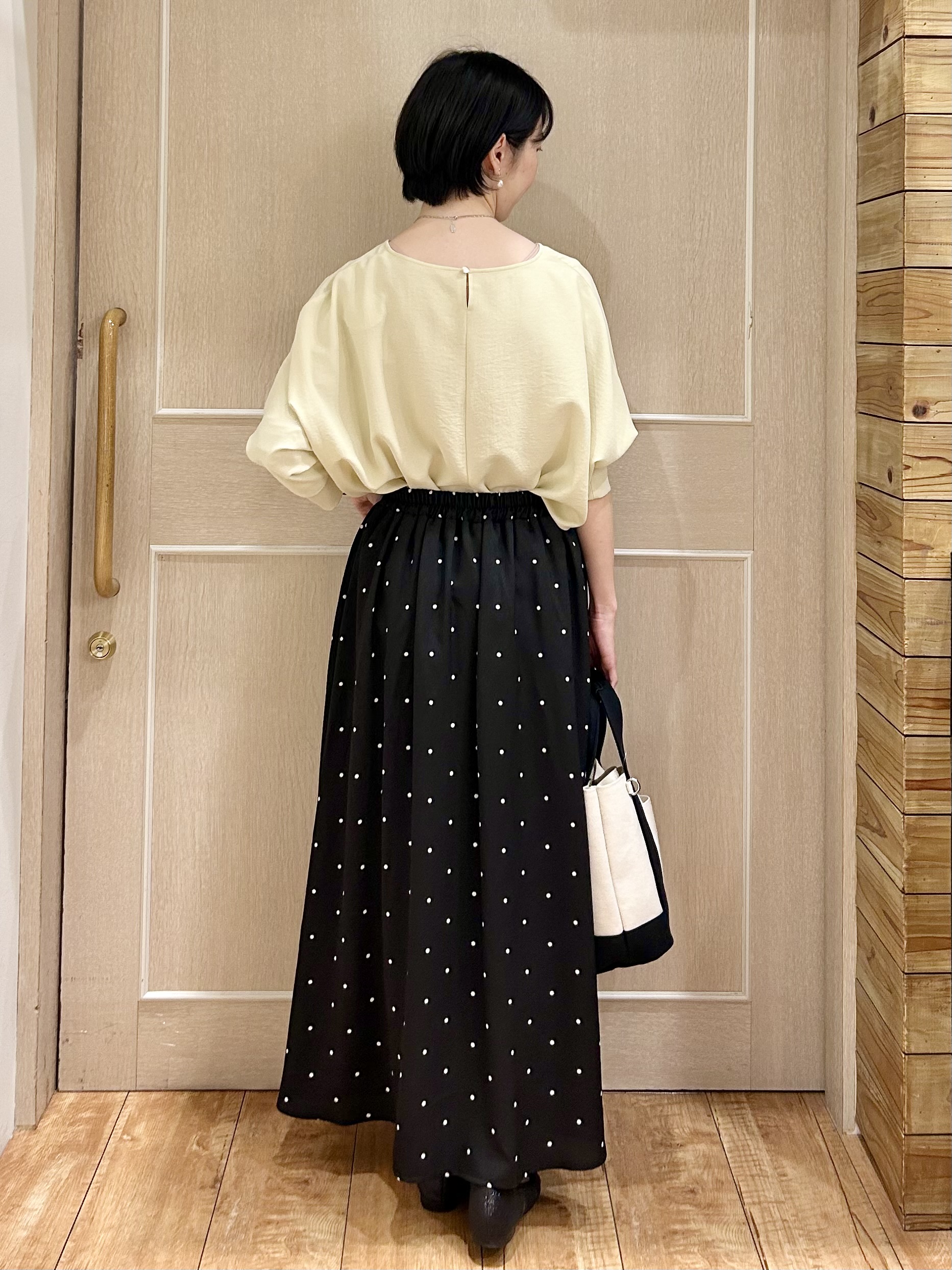 ちぐささんの「SHOO･LA･RUE｜配色キャンバストートバッグ」を使ったコーディネート
