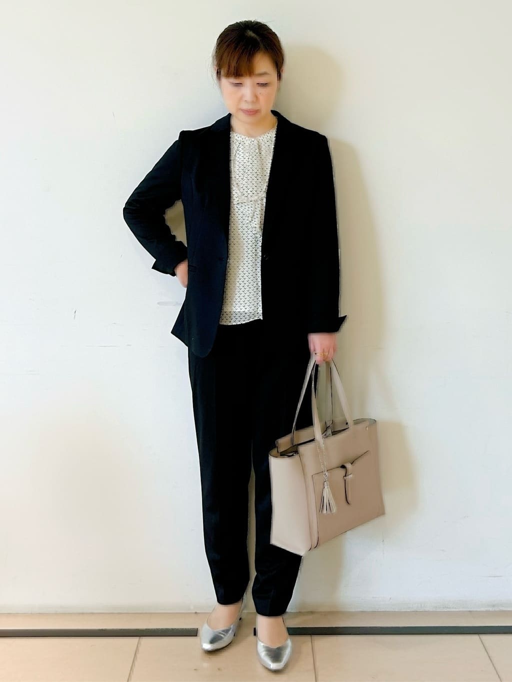 ひーさんの「Reflect｜【SS-4Lサイズ／UVカット／接触冷感】匠ジャケット／ロングテーラード」を使ったコーディネート