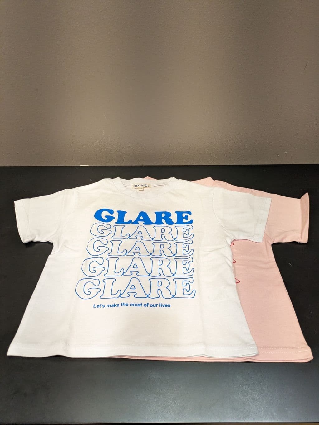 tsumikiさんの「SHOO･LA･RUE｜【100-150cm】プリントロゴTシャツ」を使ったコーディネート