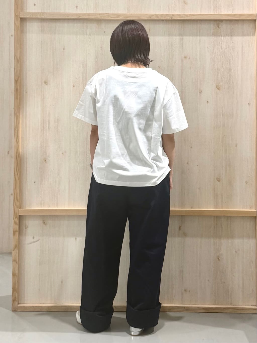 nanaさんの「THE SHOP TK｜【POLO BCS 別注】ストライプOXシャツ」を使ったコーディネート