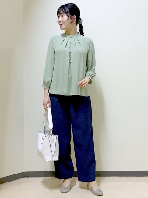  beni_gingerさんの「Reflect｜【SS-4Lサイズ／UVカット／接触冷感】匠ジャケット／ノーカラー」を使ったコーディネート