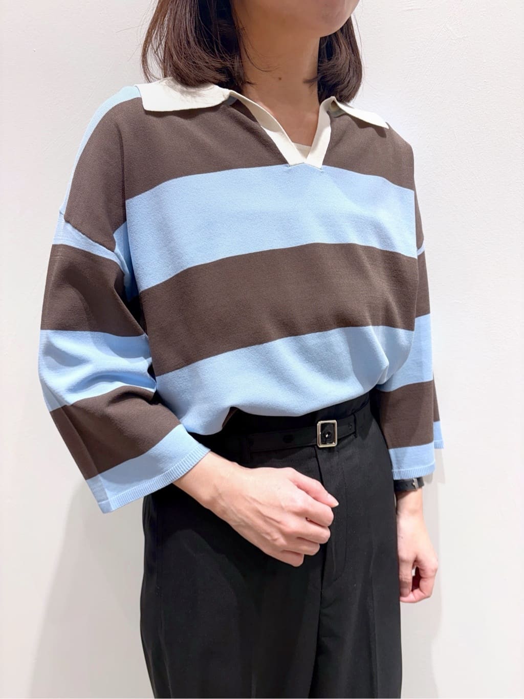 ＷＡさんの「grove｜【UVカット】ラガークロップドプルオーバー」を使ったコーディネート