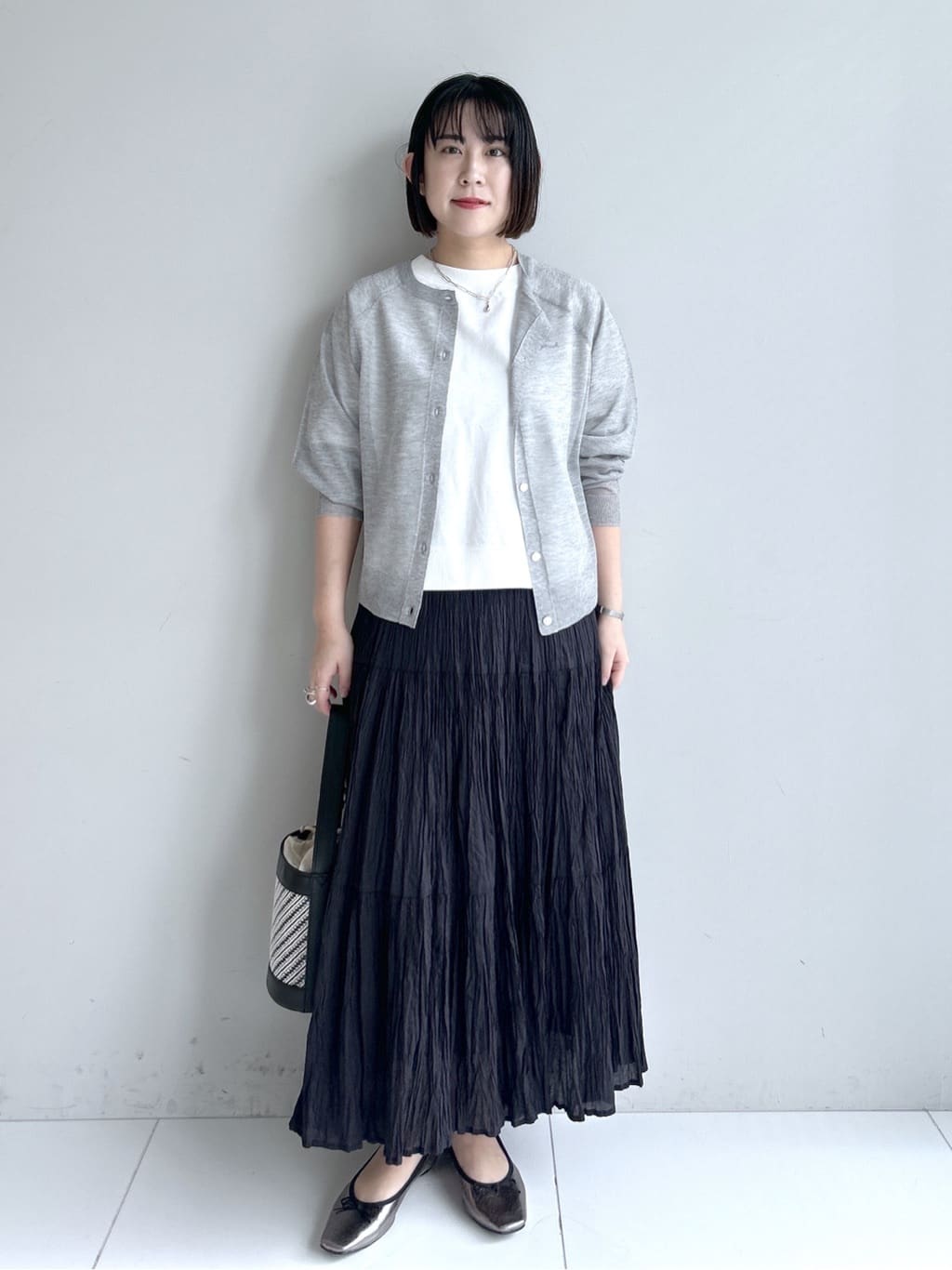 Hirokaさんの「Dessin｜お守りカーディガン -ウォッシャブル-」を使ったコーディネート