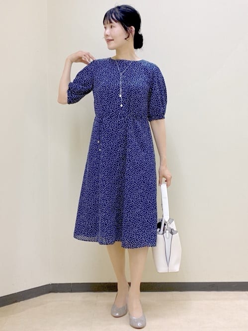  beni_gingerさんの「Reflect｜シフォンスリーブワンピース」を使ったコーディネート