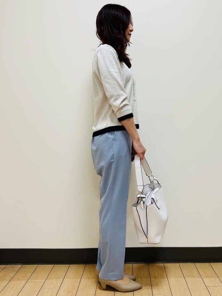 miiiさんの「Reflect｜【アンサンブル可】バイカラーニット」を使ったコーディネート