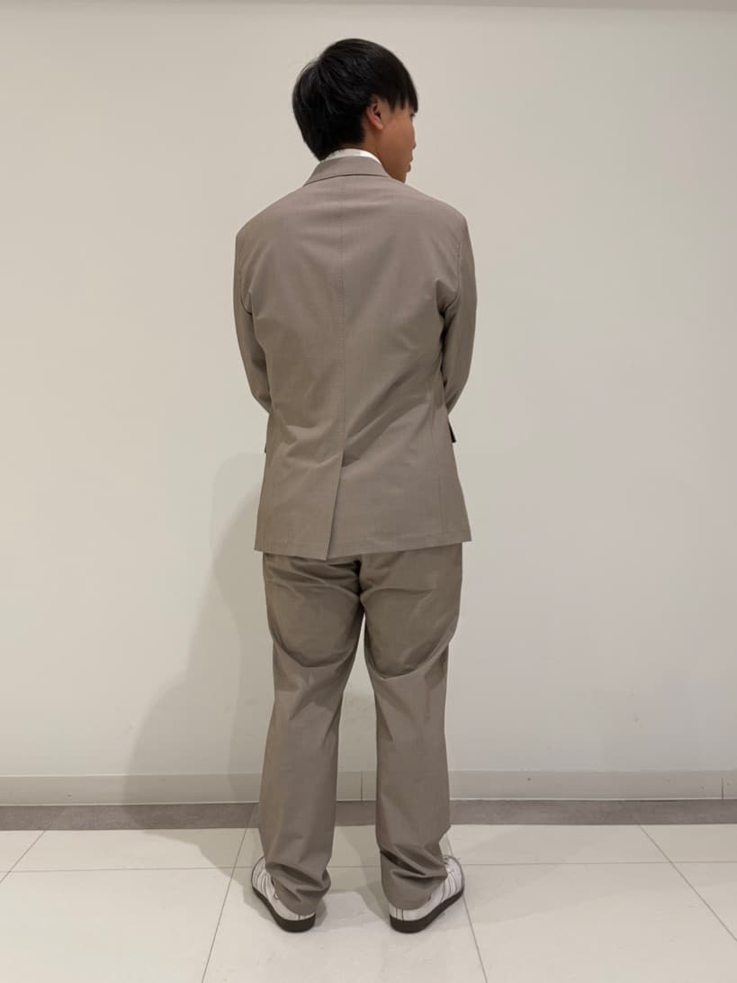 MATSUBARAさんの「DRESSTERIOR｜【セットアップ可/MonoMax4月号掲載/Safari5月号掲載】CARREMAN ストレッチジャ」を使ったコーディネート