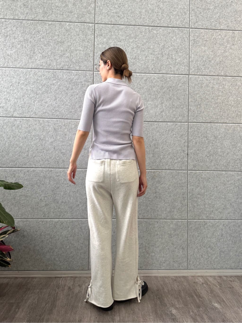 uchi__yamaさんの「CODE A｜【Re】ribbon sweat pants」を使ったコーディネート