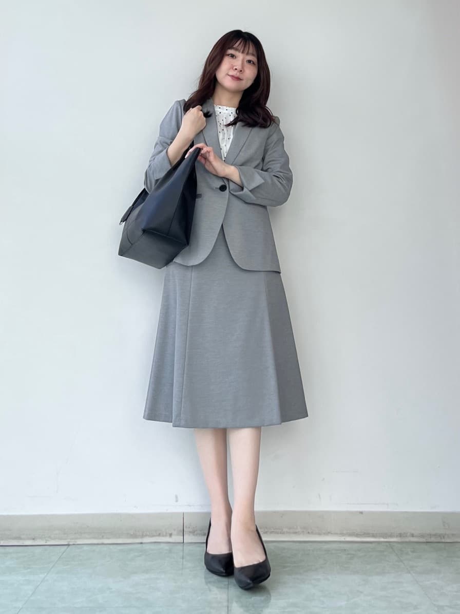 KAHOさんの「UNTITLED｜【UV/接触冷感/スーツ】ジャージテーラードジャケット」を使ったコーディネート