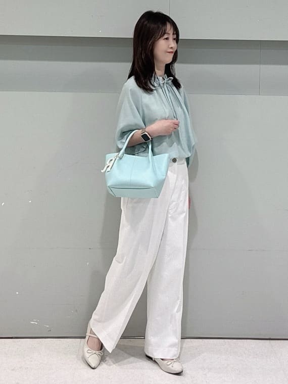 makiさんの「UNTITLED｜◆【9色展開/アンサンブル可】コットンクルーネックカーディガン」を使ったコーディネート