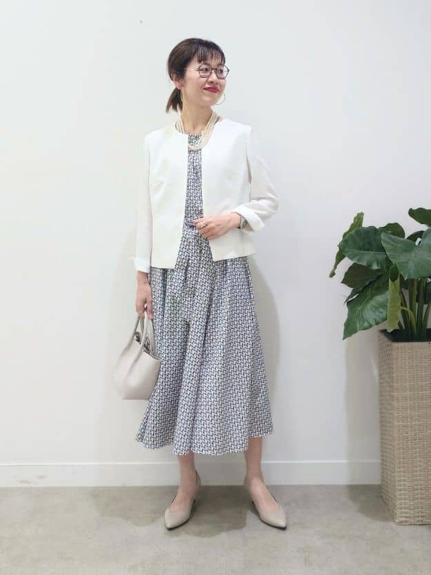 MUTSUKOさんの「UNTITLED｜【清涼感/洗える】ミニマルシルエットジャケット」を使ったコーディネート