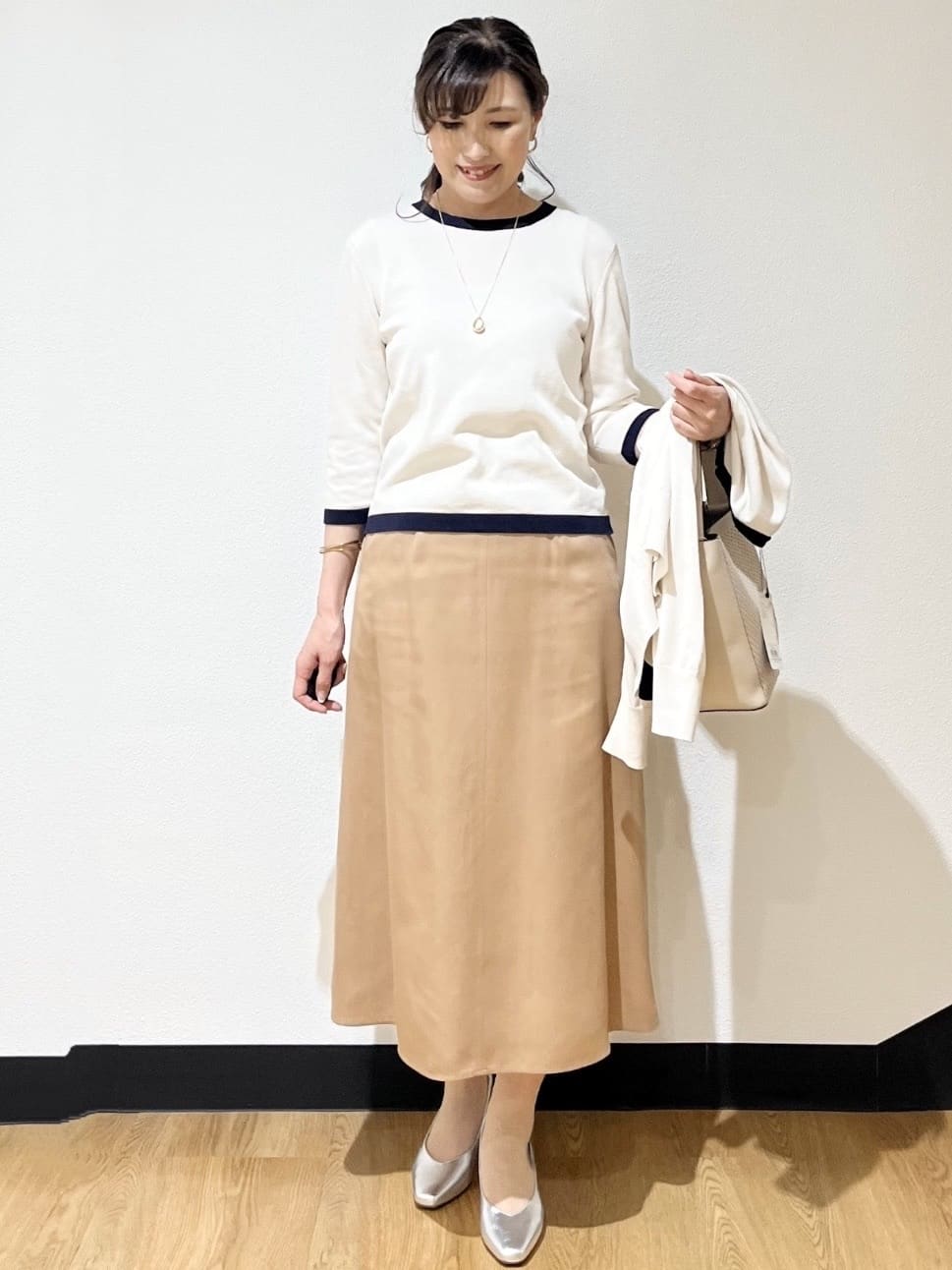 ayaさんの「Reflect｜【SS-4Lサイズ／UVカット／接触冷感】匠ジャケット／ベーシックテーラード」を使ったコーディネート
