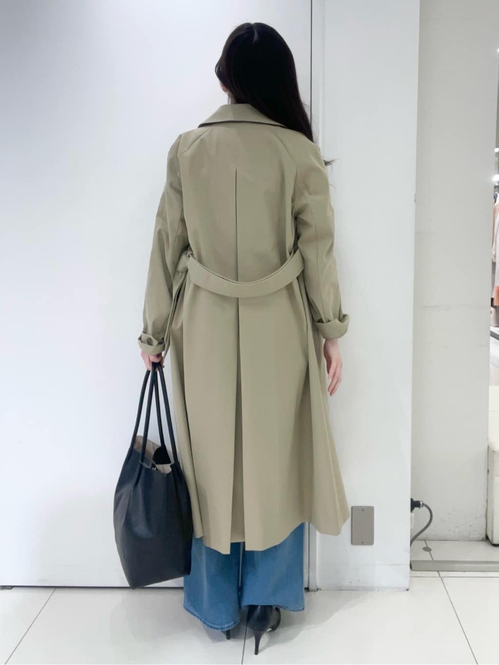 moeさんの「UNTITLED｜◆【はっ水/洗える】タスランステンカラーコート」を使ったコーディネート