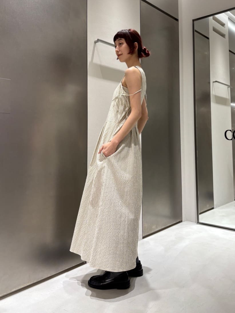 Rielさんの「CODE A｜shoulder ribbon dress」を使ったコーディネート