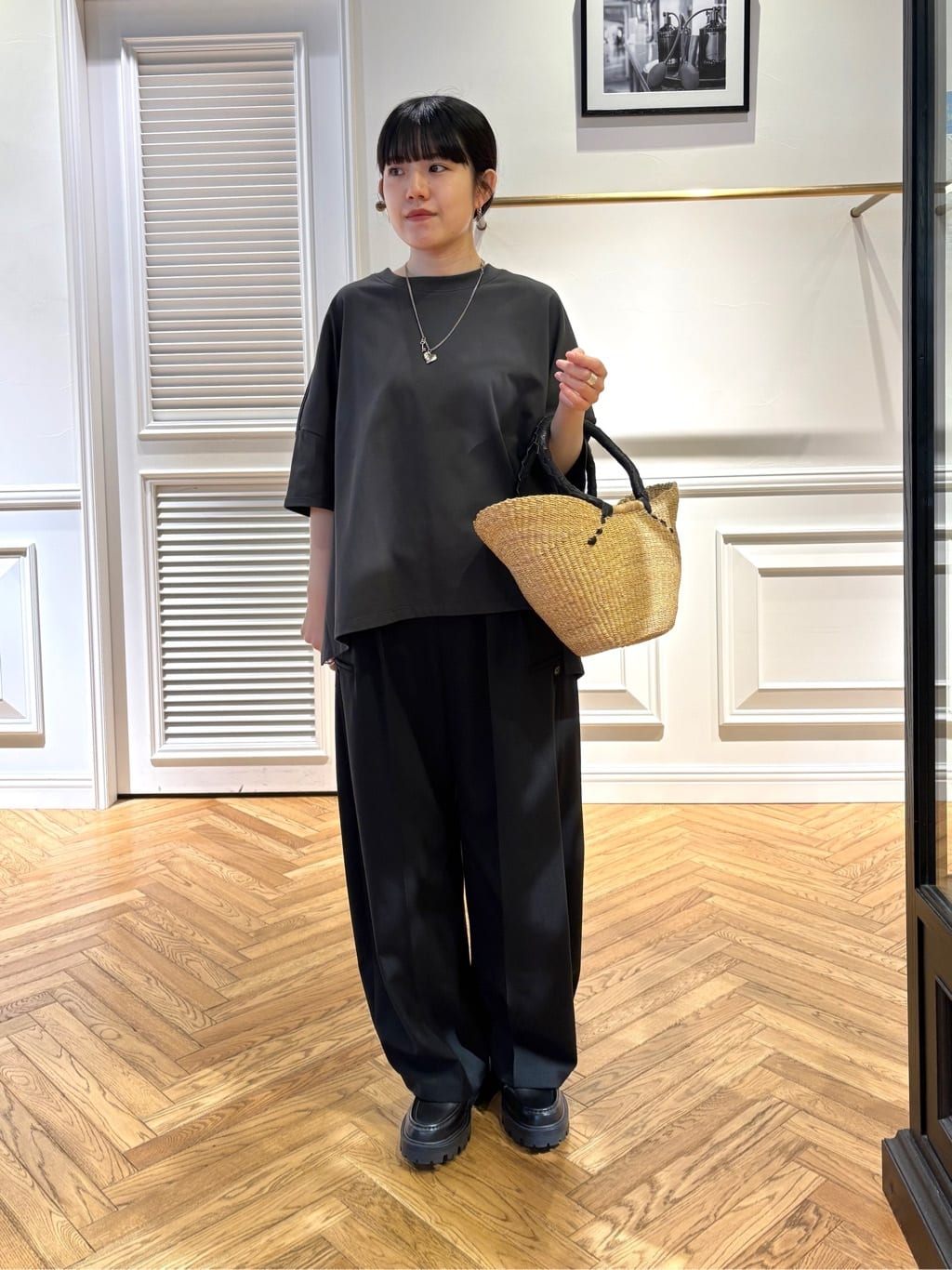 cocoさんの「DRESSTERIOR｜【接触冷感/ウォッシャブル/otonaMUSE5月号掲載】カービーカーゴパンツ」を使ったコーディネート