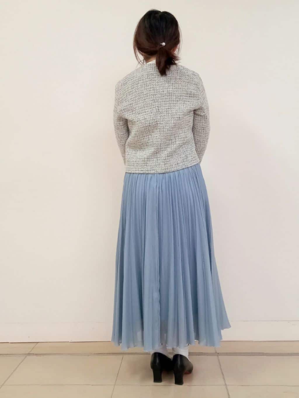 emiさんの「DRESSTERIOR｜◆【ウォッシャブル】コットンフルニードルニット」を使ったコーディネート