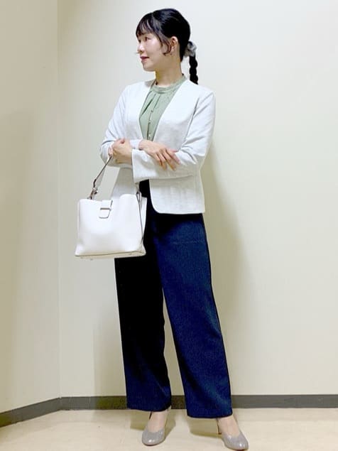  beni_gingerさんの「Reflect｜【SS-4Lサイズ／UVカット／接触冷感】匠ジャケット／ノーカラー」を使ったコーディネート