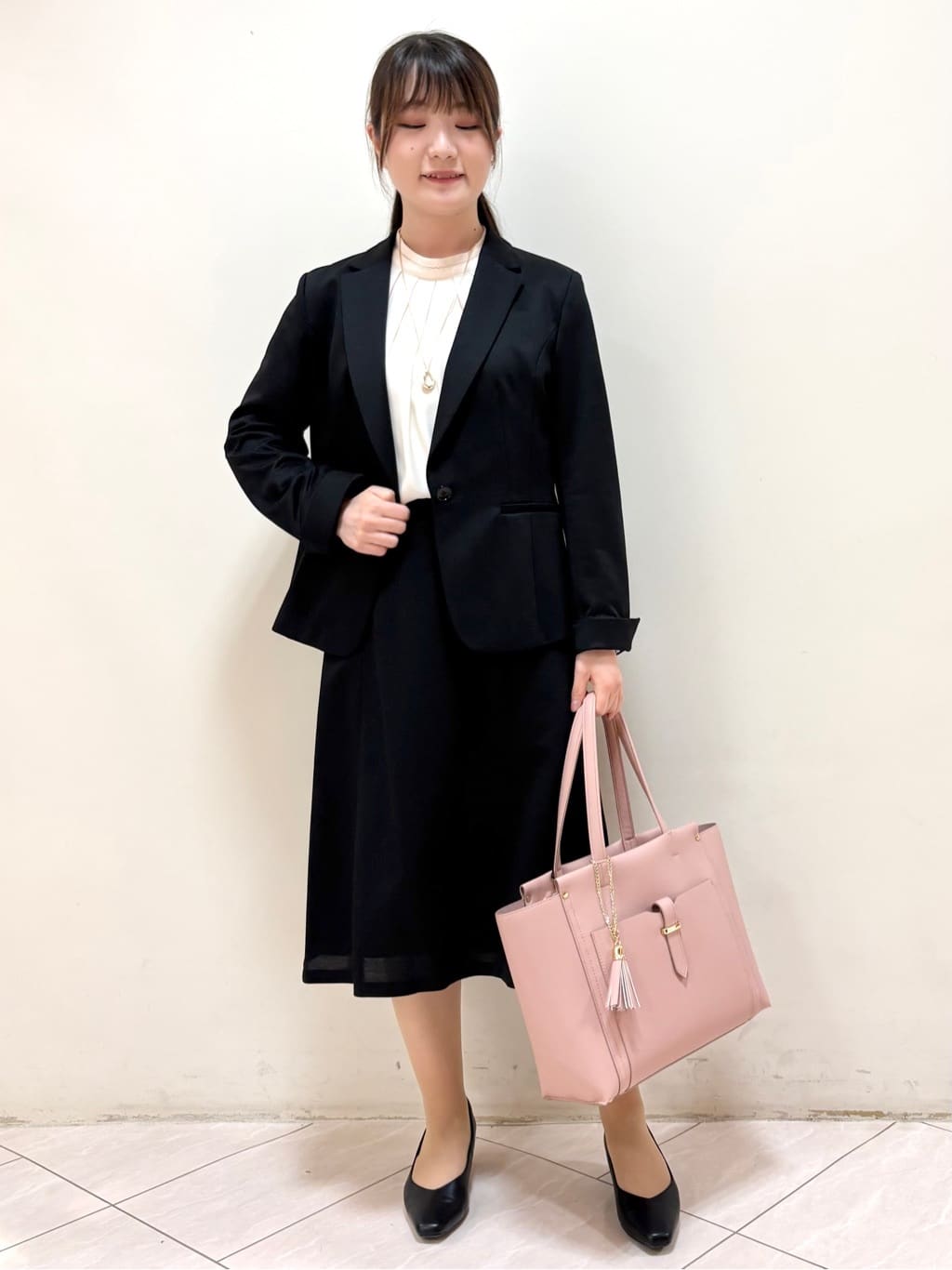 mikiさんの「Reflect｜【SS-4Lサイズ／UVカット／接触冷感】匠ジャケット／ベーシックテーラード」を使ったコーディネート