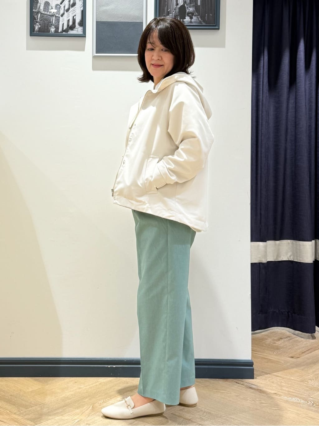 Lilyさんの「grove｜お仕事も普段も。今どきワークシャツブラウス」を使ったコーディネート