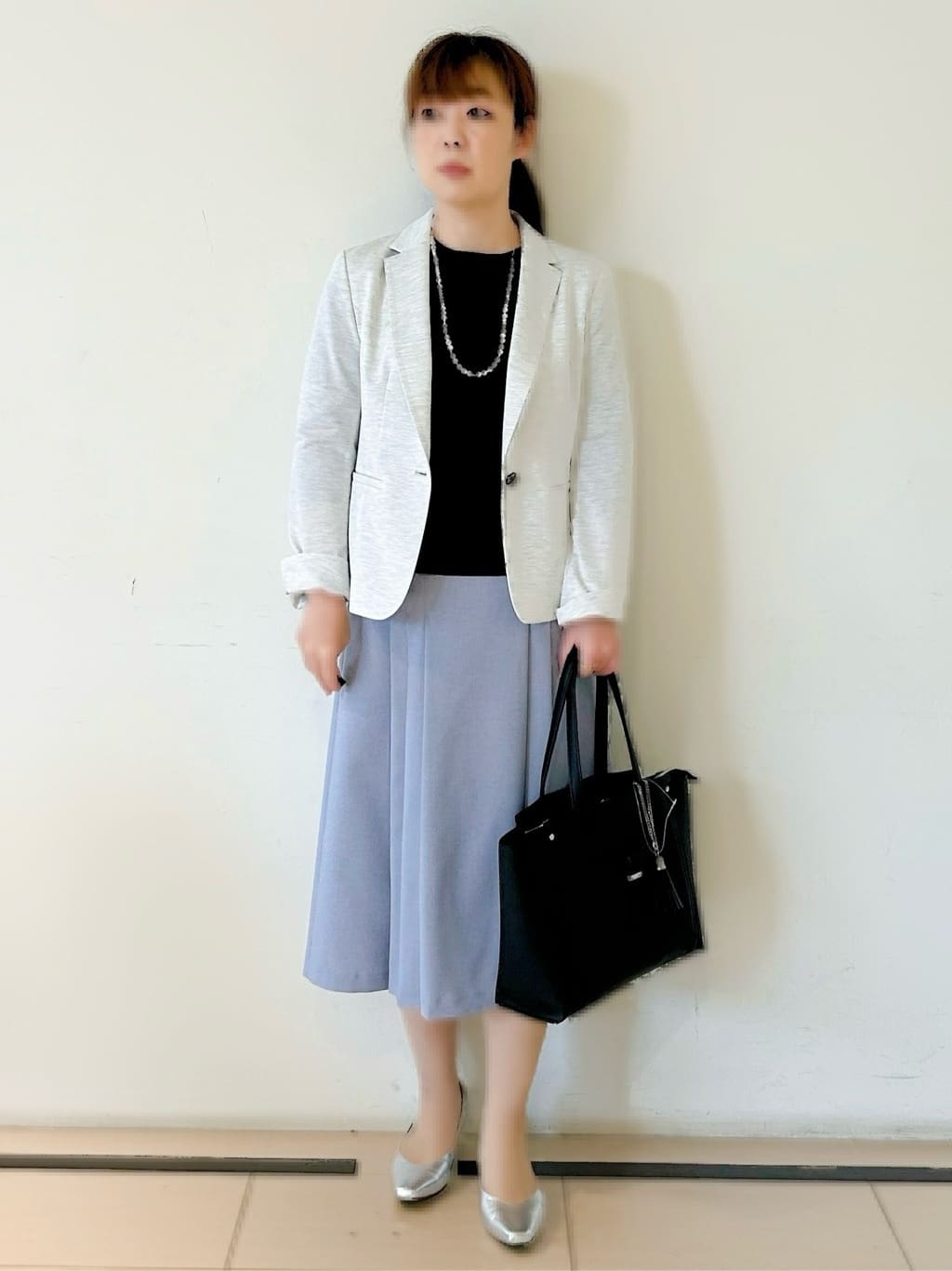 ひーさんの「Reflect｜【SS-4Lサイズ／UVカット／接触冷感】匠ジャケット／ベーシックテーラード」を使ったコーディネート