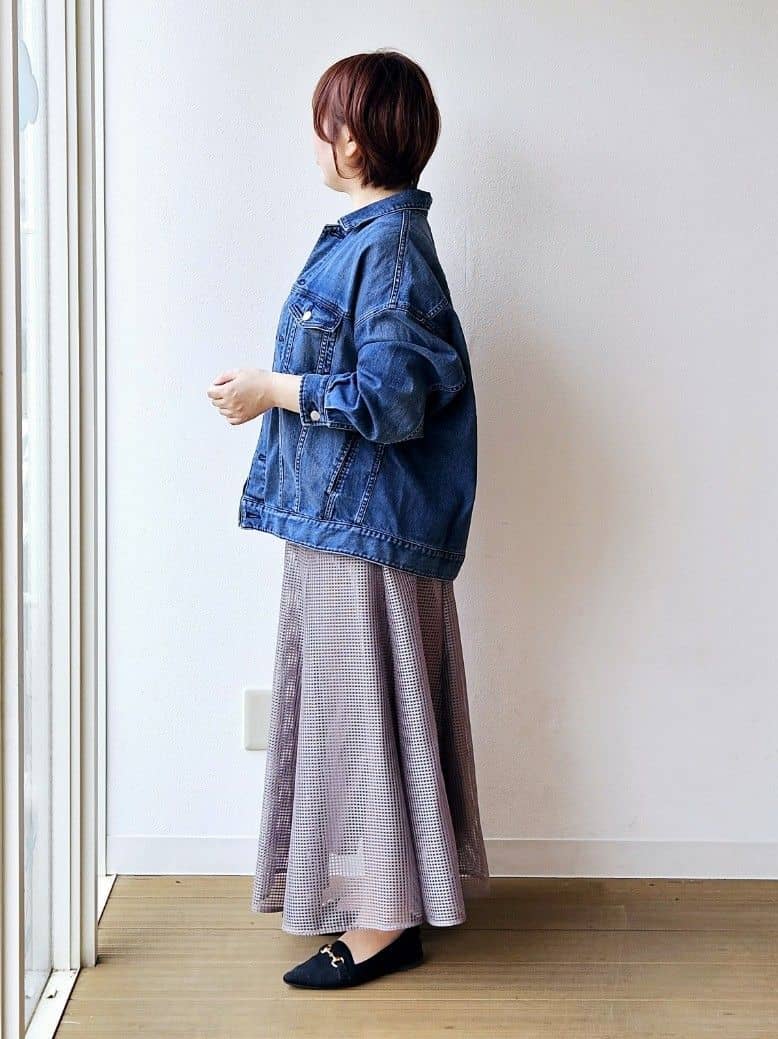 やじまさんの「UNTITLED｜【Healthy DENIM】別注Bran／デニムジャケット」を使ったコーディネート