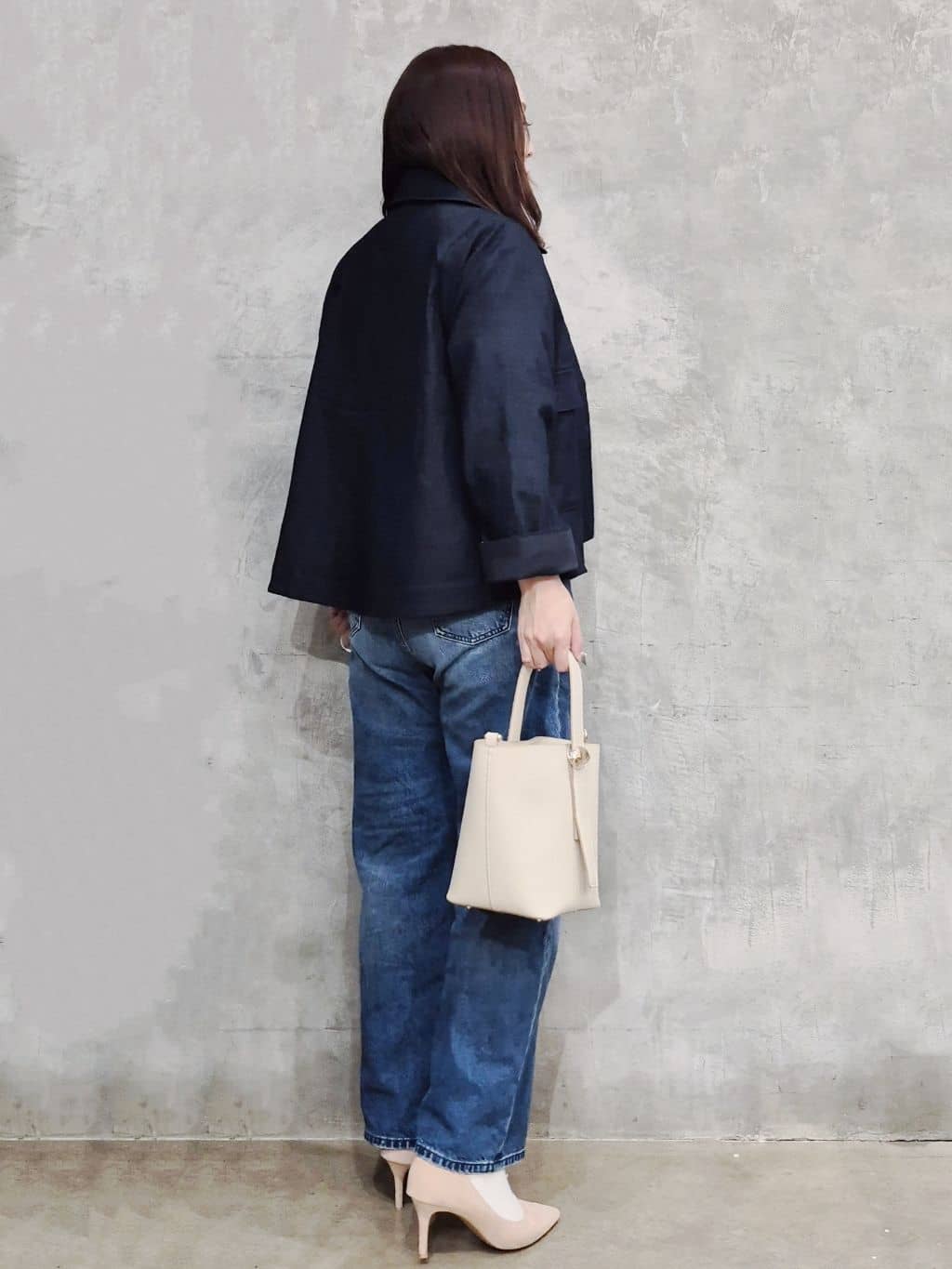 ひさえさんの「THE SHOP TK｜大人かっこいい 軽やかデニム＆チノブルゾン」を使ったコーディネート