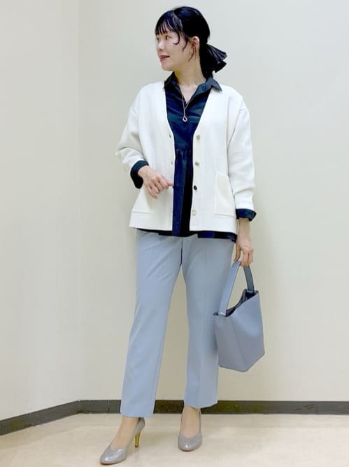  beni_gingerさんの「Reflect｜【レイヤードにおすすめ◎】ペプラムデザインシャツ」を使ったコーディネート
