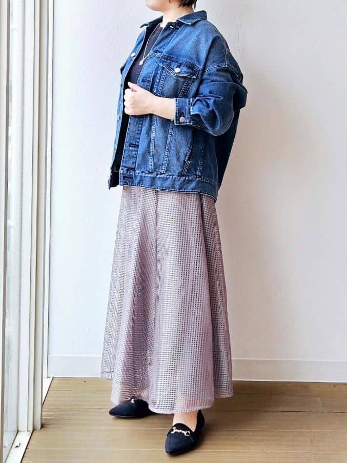 やじまさんの「UNTITLED｜【Healthy DENIM】別注Bran／デニムジャケット」を使ったコーディネート