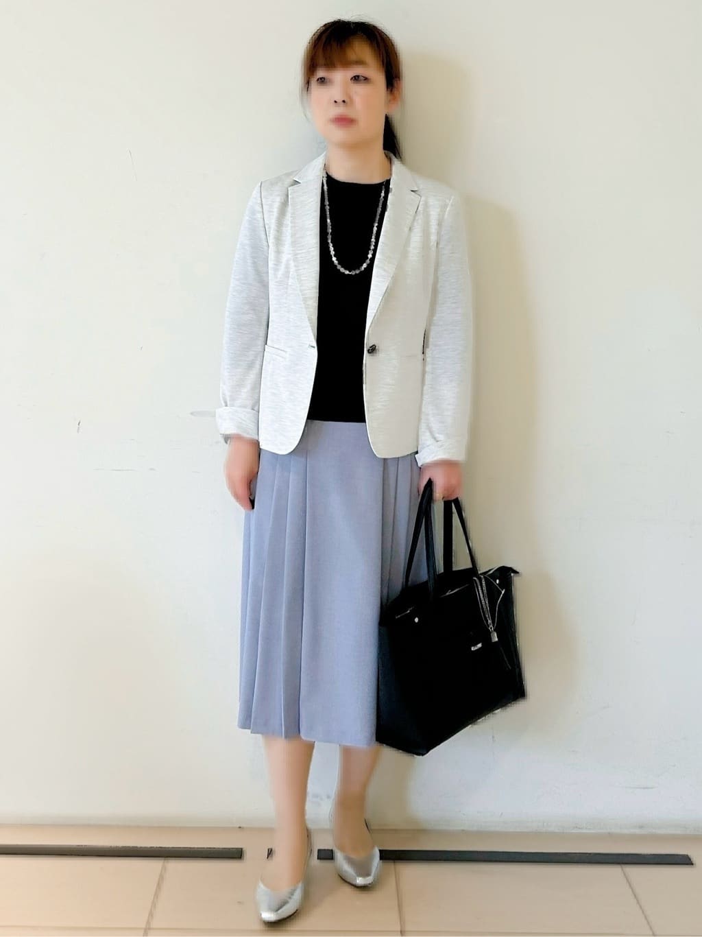 ひーさんの「Reflect｜【SS-4Lサイズ／UVカット／接触冷感】匠ジャケット／ベーシックテーラード」を使ったコーディネート