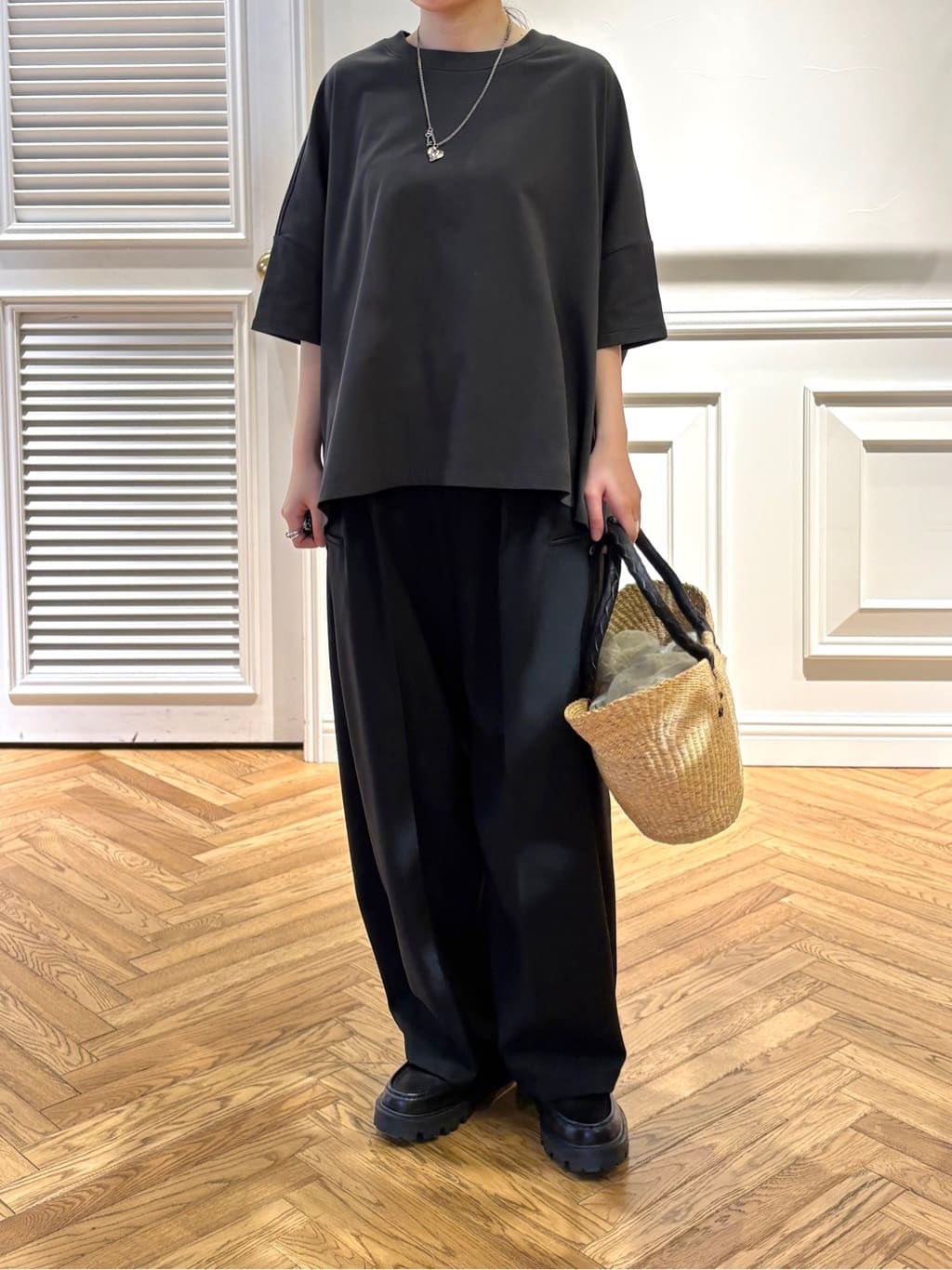 cocoさんの「DRESSTERIOR｜【接触冷感/ウォッシャブル/otonaMUSE5月号掲載】カービーカーゴパンツ」を使ったコーディネート
