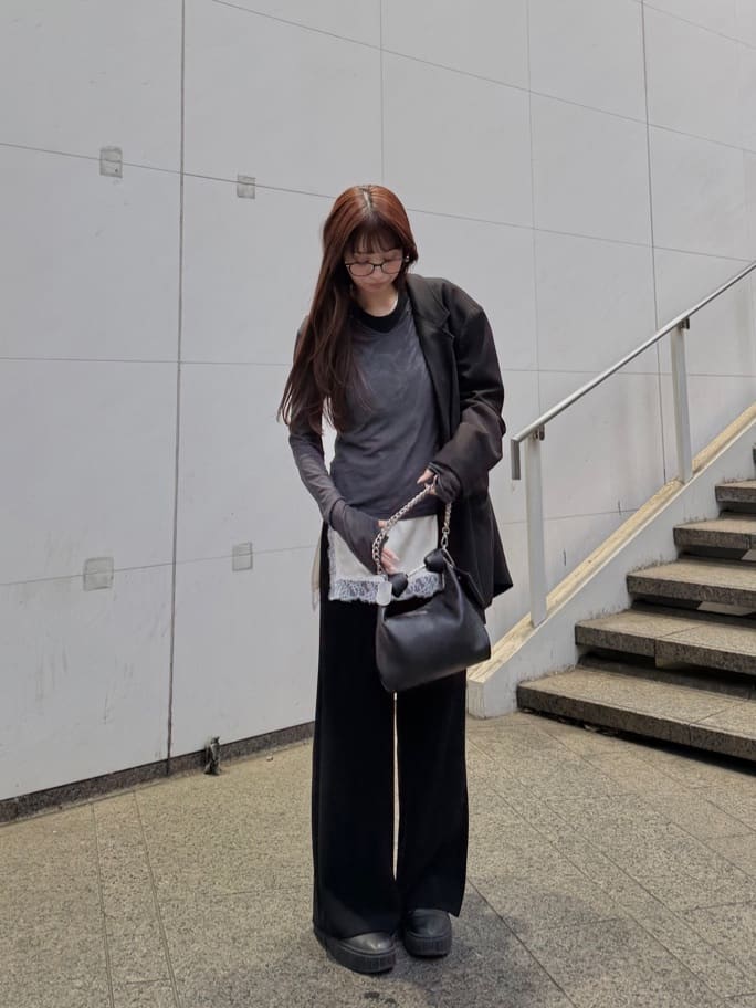 kanamiさんの「CODE A｜【Re】sheer hoodie tee」を使ったコーディネート