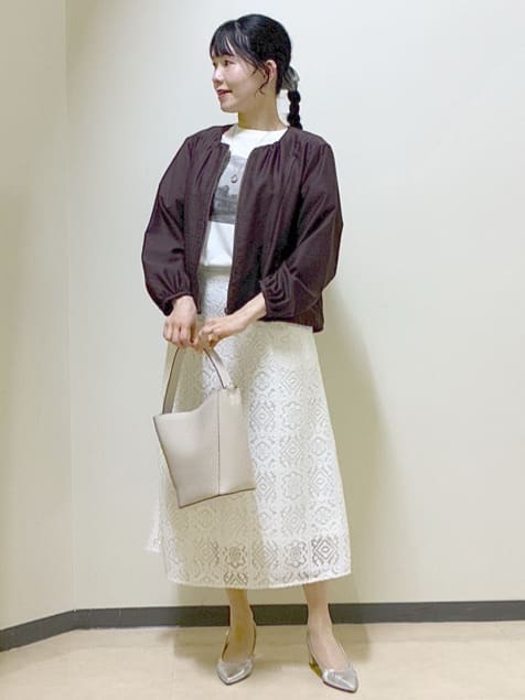  beni_gingerさんの「Reflect｜【ライトアウター／ゆったり羽織れる／気軽な羽織りに◎】ライトブルゾン」を使ったコーディネート