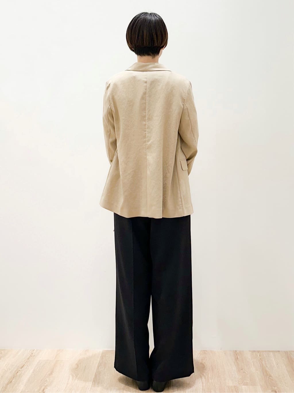 yurieさんの「OPAQUE.CLIP｜【UV／接触冷感】ダブルブレストジャケット《防シワ加工／洗える》」を使ったコーディネート