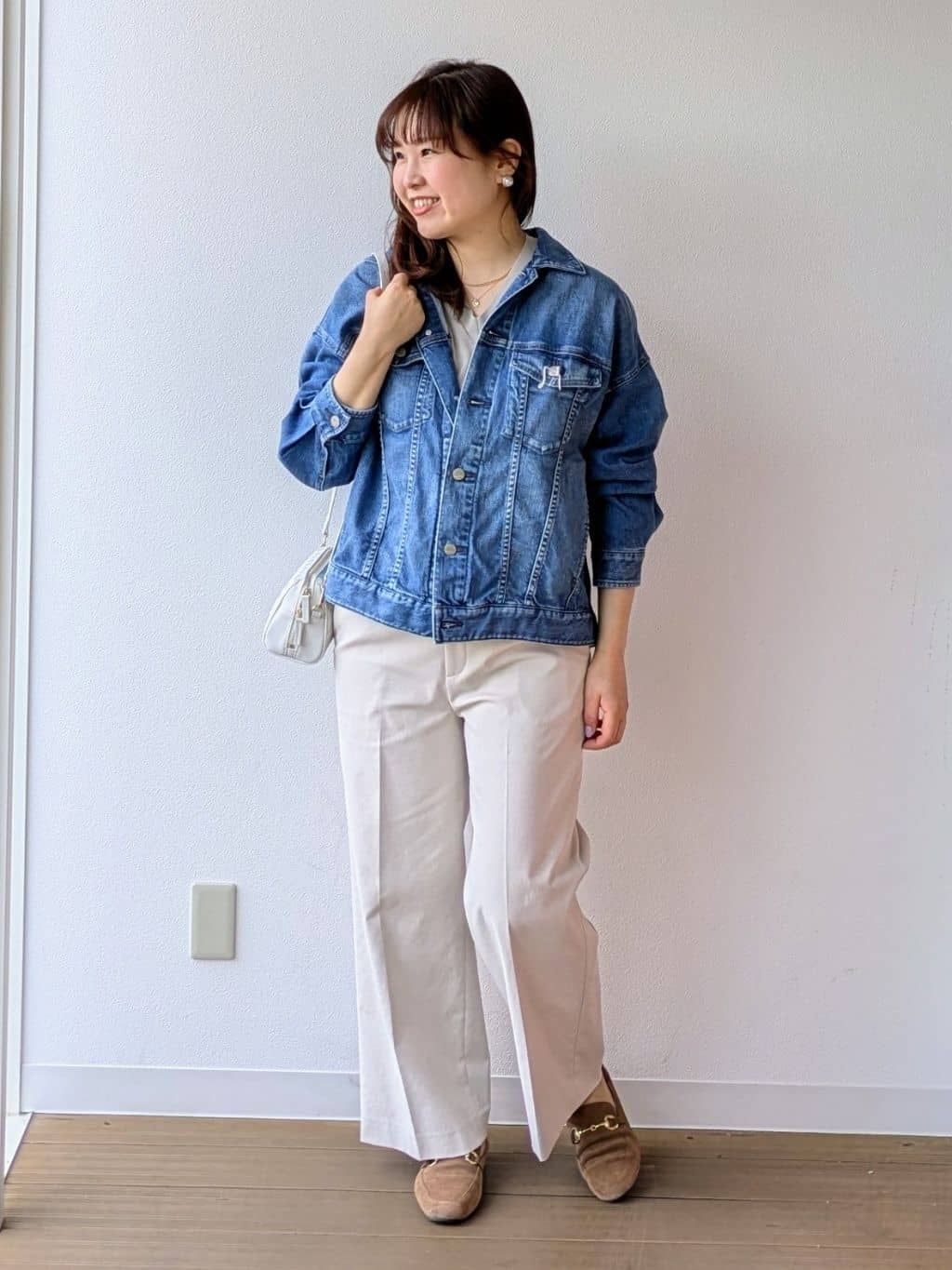 なみきさんの「UNTITLED｜【Healthy DENIM】別注Bran／デニムジャケット」を使ったコーディネート