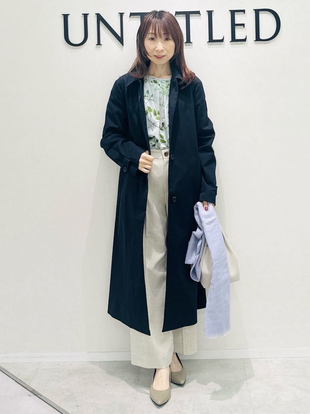 Miwaさんの「UNTITLED｜◆【はっ水/洗える】タスランステンカラーコート」を使ったコーディネート