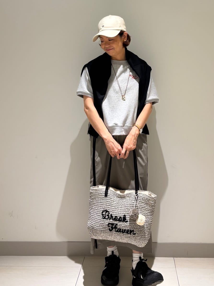 Haruさんの「Dessin｜【洗える】スナップボタンカーディガン」を使ったコーディネート